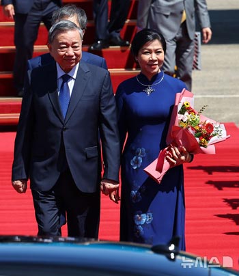 韓国を国賓訪問したベトナムのトー・ラム党書記長