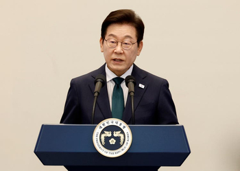 ▲李在明（イ・ジェミョン）大統領。写真＝韓国大統領室通信写真記者団