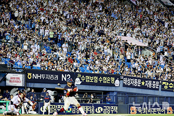 2年連続で観客1000万人目前の韓国プロ野球リーグ