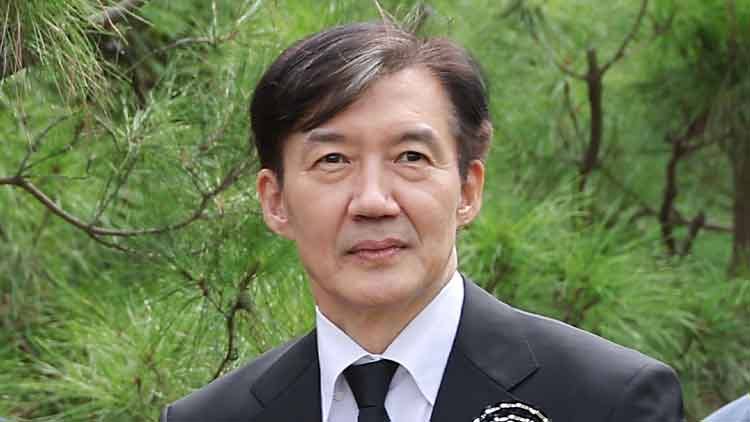 ▲曺国（チョ・グク）祖国革新党前代表。写真＝聯合ニュース