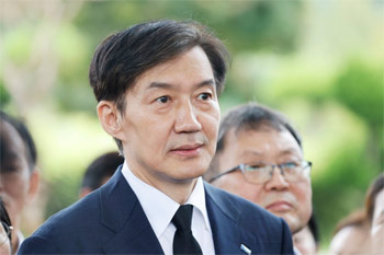 ▲祖国革新党の曺国・前代表。／News 1