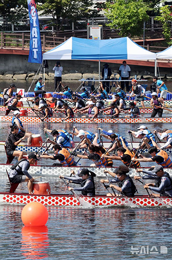コリアオープン釜山国際ドラゴンボート大会ファンファーレ