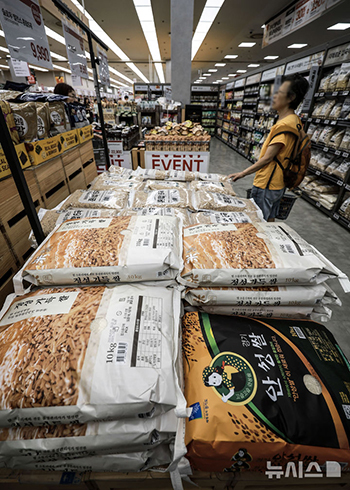 コメ価格、20キロ6万ウォンを突破