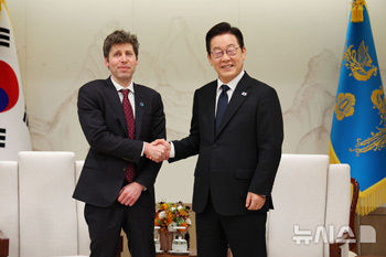 李在明大統領とOpenAIサム・アルトマンCEOが会談