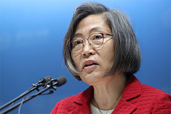 ▲韓国野党・国民の力の京畿道水原市丁選挙区党員協議会運営委員長を務める李水晶（イ・スジョン）京畿大学犯罪心理学科教授。写真＝news 1