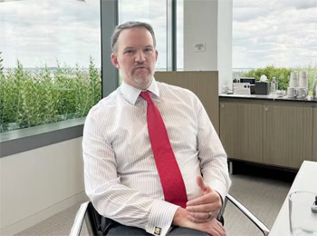 ▲米貿易代表部（USTR）のグリア代表は昨年、ワシントンで本紙のインタビューに応じた／ワシントン＝金隠仲特派員