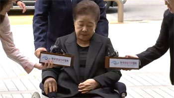 ▲韓鶴子・統一教総裁　／TV朝鮮