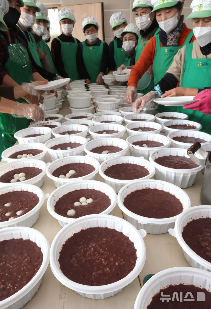 「冬至小豆がゆ」で届ける温もり