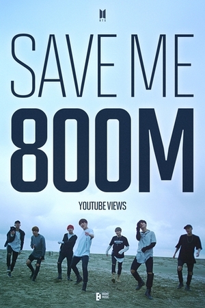 BTS「Save ME」　ユーチューブで再生8億回突破