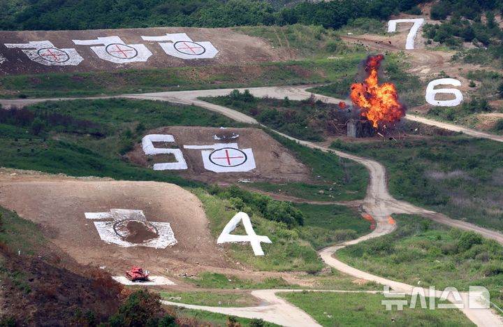 韓国軍　2026年合同火力訓練を実施　／京畿道