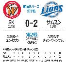 野球：サムスン初戦制す＝韓国シリーズ