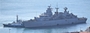 ▲ドイツ海軍のブランデンブルク級フリゲート艦「バイエルン」（F217、3600トン）。バイエルンは2日朝に釜山市南区の海軍作戦司令部釜山作戦基地に入港した。／キム・ドンファン記者