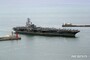 米原子力空母「ロナルド・レーガン」5年ぶり釜山入港