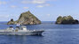 ▲2019年8月25日と26日に実施された独島など東海の領土防衛訓練に参加した韓国海軍の駆逐艦「世宗大王」（DDG、7600トン）／韓国海軍