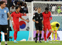 カタールW杯：ウルグアイ戦0－0で引き分け無念そうな韓国代表たち