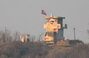 ▲北朝鮮軍の哨所の様子。2023年1月8日。／写真＝聯合ニュース