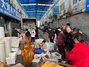 ▲北朝鮮産の水産物が堂々と売られている丹東の水産市場。／写真＝イ・ボルチャン特派員