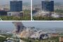 ▲2020年6月17日、開城の南北共同連絡事務所を爆破する様子を北朝鮮の労働新聞が報じた。／労働新聞、ニュース1