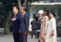 韓国大統領夫妻、インドネシア側の公式歓迎式典に出席
