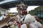 「ソウル世界花火祭り」後に回収されたゴミ　／ソウル