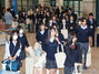 修学旅行で韓国にやって来た日本の高校生