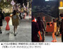 ソウルの繁華街に段ボールだけをまとった女性が出没、「公然わいせつ」と物議