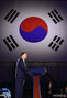 大韓民国宇宙産業クラスター発足の祝辞を述べる尹錫悦大統領