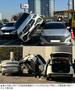 「空からベンツが降ってきた？」　ソウル市内の高速道路SA駐車場で事故