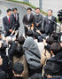 韓東勲非常対策委員長、朴槿恵元大統領宅を訪問
