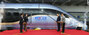 ▲尹錫悦大統領が1日、大田駅プラットホームで開かれた次世代高速列車命名式で、列車の公式名称である「KTX青竜」を告知するパフォーマンスに参加した。／聯合ニュース