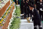 チェジュ航空機事故の合同焼香所を弔問した韓国大統領権限代行