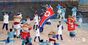 2025ハルビン冬季アジア大会の開会式で入場する北朝鮮
