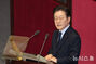 交渉団体代表演説を行う李在明・共に民主党代表　／韓国国会