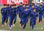 サッカー：W杯最終予選　韓国代表チーム「完全体」勢ぞろい　／京畿道