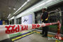 韓国・ソウル地下鉄　新道林駅で脱線事故