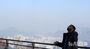 PM2.5でかすむ空　／ソウル