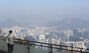 PM2.5でかすむ空　／ソウル