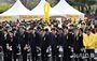 「セウォル号惨事記憶式典」に出席した政治家