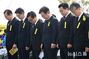 「セウォル号惨事記憶式典」に出席した政治家