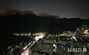 夜間も延焼する山火事　／大邱