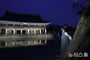 春の夜に楽しむ景福宮　／ソウル