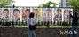 韓国大統領選候補者の選挙ポスター掲示　／仁川