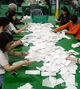 第21代韓国大統領選挙の開票作業始まる