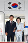 G7サミットの日程終えて帰国した李在明大統領　／ソウル