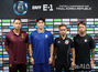 サッカー：EAFF E-1サッカー選手権2025　4カ国の代表チームが記者会見　／京畿道