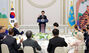 李在明大統領、駐韓外交団青瓦台招待夕食会に出席
