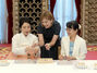 李大統領夫人と石破首相夫人が「メドゥプ」作り体験