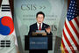米戦略国際問題研究所で演説する李在明大統領　／米ワシントン