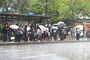 出勤時間に降る雨　／京畿道