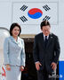 国連総会出席のため出国する李在明大統領と金恵京夫人